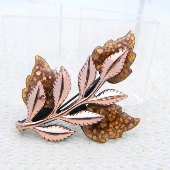 MATISSE Renoir Copper LAUREL Brown Enamel Set - Picture 6 of 7